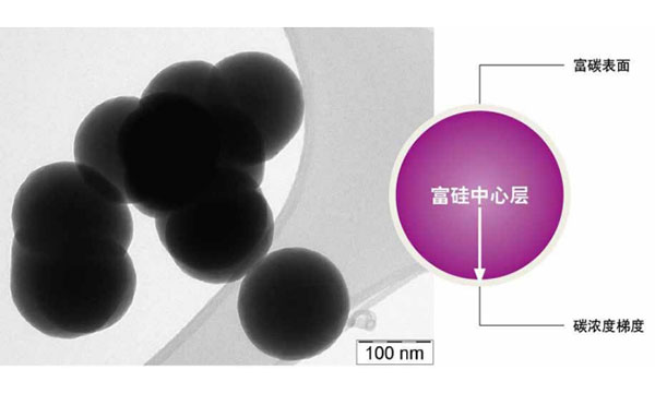用于锂电池负极的新型硅碳复合材料Siridion?  Black